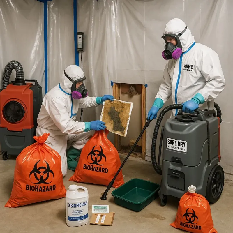 Contaminated Water Handling Protocols process in Gang Mills, NY