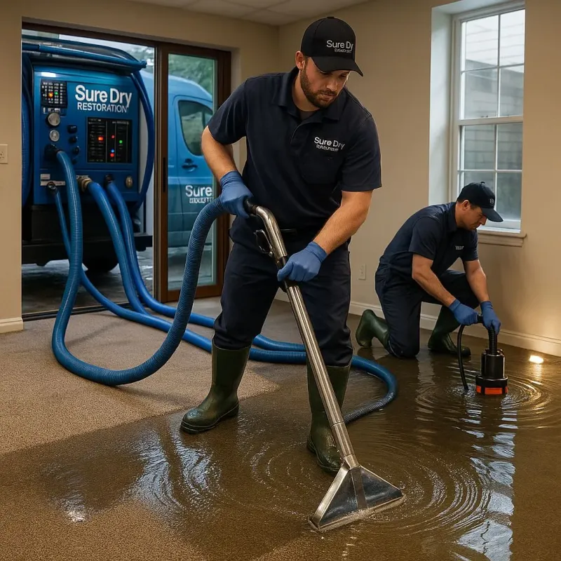 Water Extraction and Removal process in Gang Mills, NY